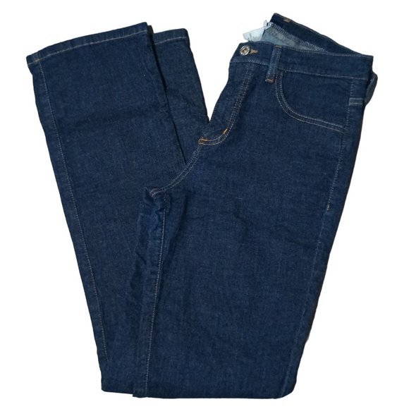 Vintage Guess Jeans Womens Size 28 Made in USA Dark Blue Wash Stretch Denim - Picture 4 of 10